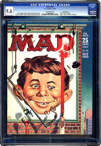 CGC Graded Comics - Mad #50 (CGC)