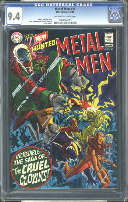 CGC Graded Comics - Metal Men #36 (CGC)