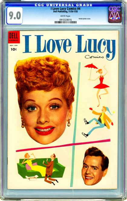 CGC Graded Comics - I Love Lucy Comics #4 (CGC)