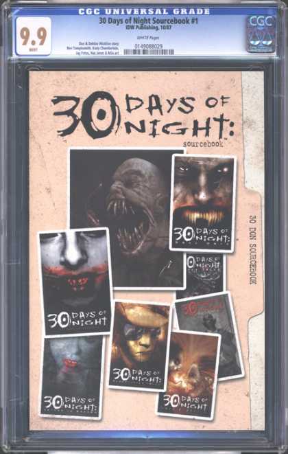 CGC Graded Comics - 30 Days of Night Sourcebook #1 (CGC)