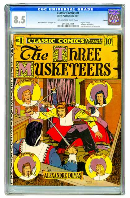 CGC Graded Comics - Classic Comics #1 (CGC)