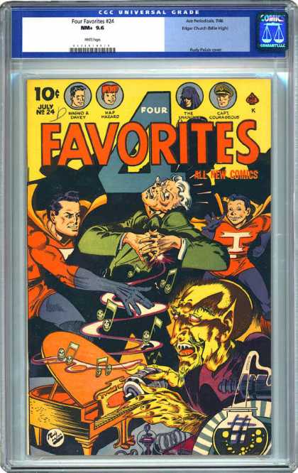 CGC Graded Comics - Four Favorites #24 (CGC)