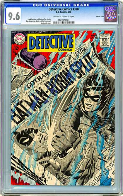 CGC Graded Comics - Detective Comics #378 (CGC)