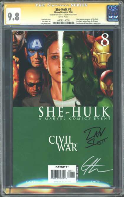 CGC Graded Comics - She-Hulk #8 (CGC)