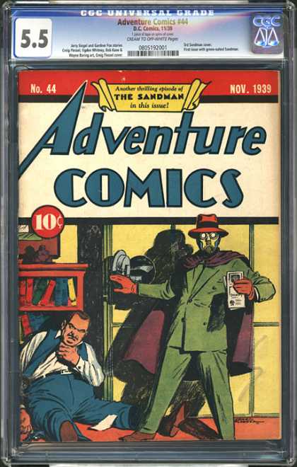 CGC Graded Comics - Adventure Comics #44 (CGC)