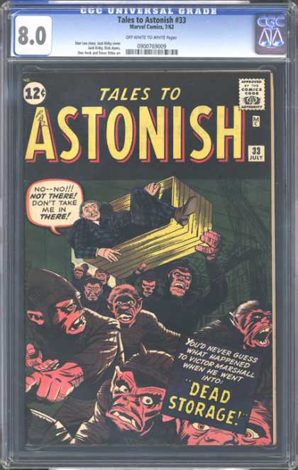 CGC Graded Comics - Tales to Astonish #33 (CGC)