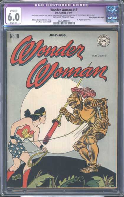 CGC Graded Comics - Wonder Woman #18 (CGC)
