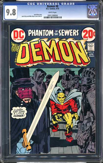 CGC Graded Comics - Demon #8 (CGC)