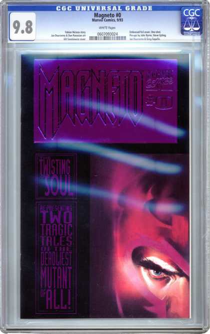 CGC Graded Comics - Magneto #0 (CGC) - Magneto - Twisting Soul - Two Tragic Tales - Eye - Deadliest Mutant Of All
