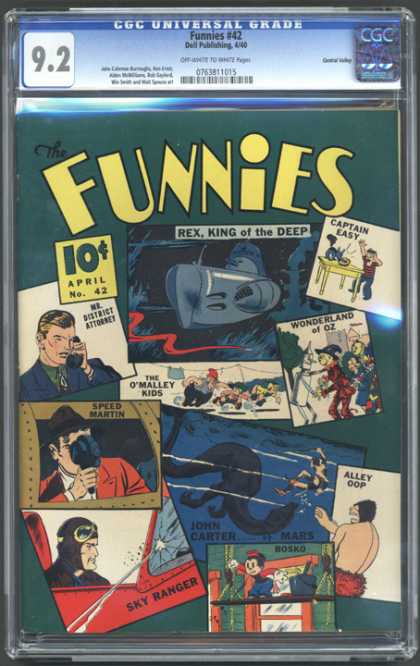 CGC Graded Comics - Funnies #42 (CGC)
