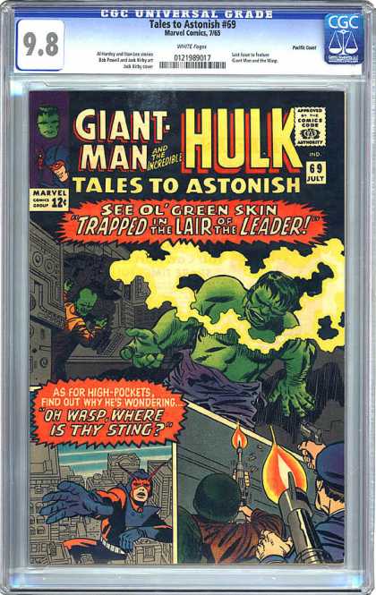 CGC Graded Comics - Tales to Astonish #69 (CGC)