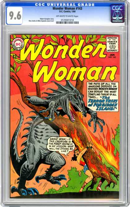 CGC Graded Comics - Wonder Woman #143 (CGC)