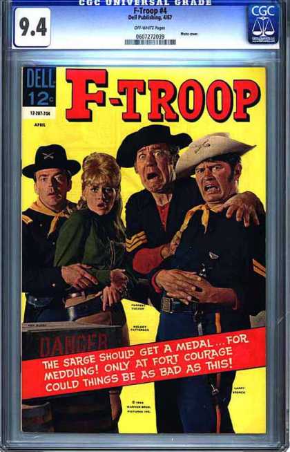 CGC Graded Comics - F-Troop #4 (CGC) - 4 - F-troop - F Troop - Dell