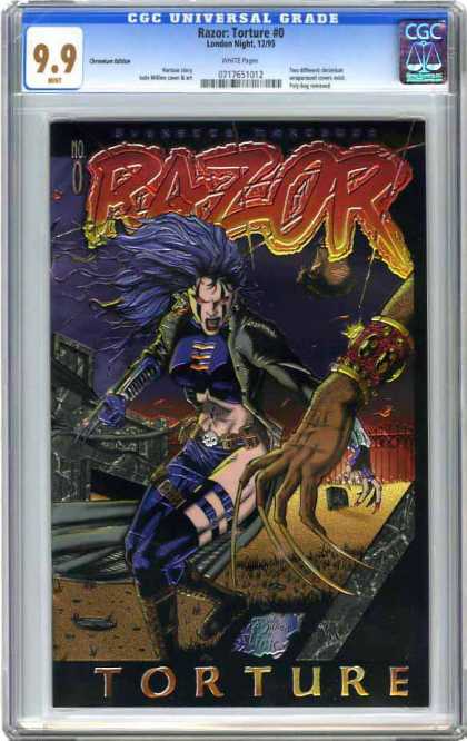 CGC Graded Comics - Razor: Torture #0 (CGC)