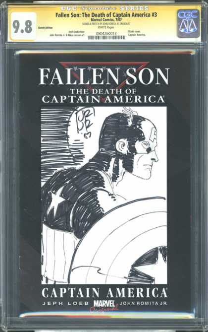 CGC Graded Comics - Fallen Son: The Death of Captain America #3 (CGC)