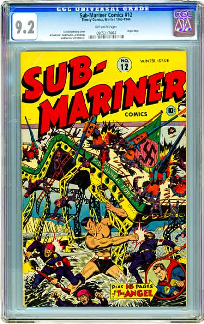 CGC Graded Comics - Sub-Mariner Comics #12 (CGC)