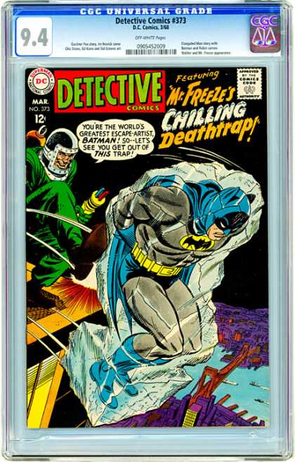 CGC Graded Comics - Detective Comics #373 (CGC) - Detective Comics - Dc Comics - Superman - National Comics - Approved By The Comics Code Authority