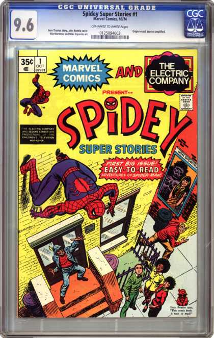 CGC Graded Comics - Spidey Super Stories #1 (CGC)