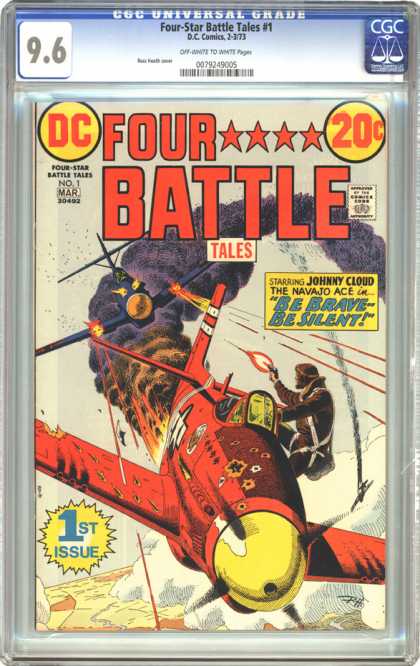 CGC Graded Comics - Four-Star Battle Tales #1 (CGC)