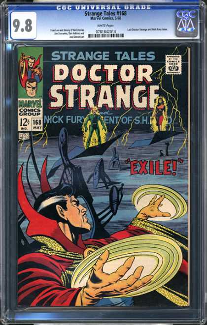 CGC Graded Comics - Strange Tales #168 (CGC)