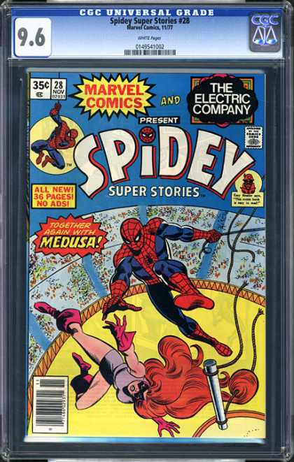 CGC Graded Comics - Spidey Super Stories #28 (CGC)