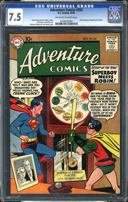 CGC Graded Comics - Adventure Comics #253 (CGC)