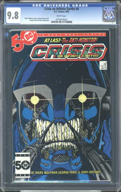 CGC Graded Comics - Crisis on Infinite Earths #6 (CGC)