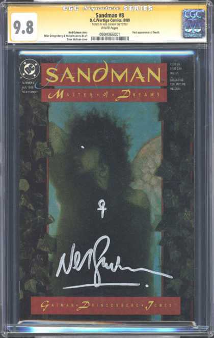CGC Graded Comics - Sandman #8 (CGC) - Master Of Dreams - Dc - 98 - Sandman