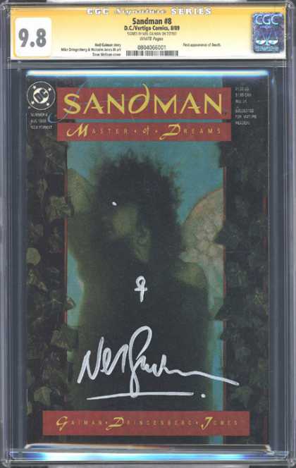 CGC Graded Comics - Sandman #8 (CGC) - Master Of Dreams - Dc - 98 - Sandman