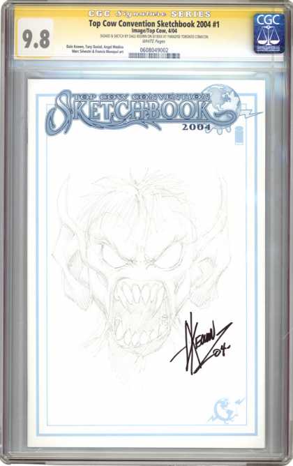 CGC Graded Comics - Top Cow Convention Sketchbook 2004 #1 (CGC)