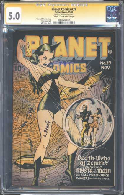 CGC Graded Comics - Planet Comics #39 (CGC)