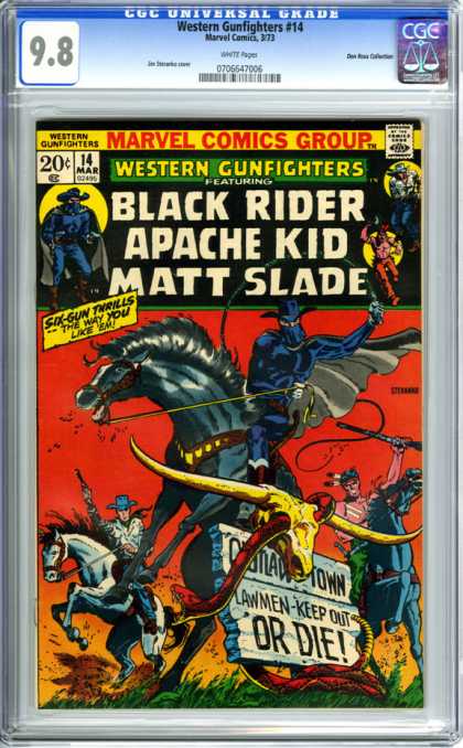 CGC Graded Comics - Western Gunfighters #14 (CGC)