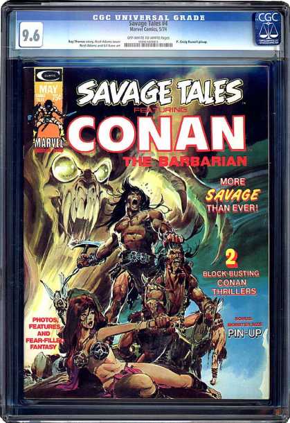 CGC Graded Comics - Savage Tales #4 (CGC)