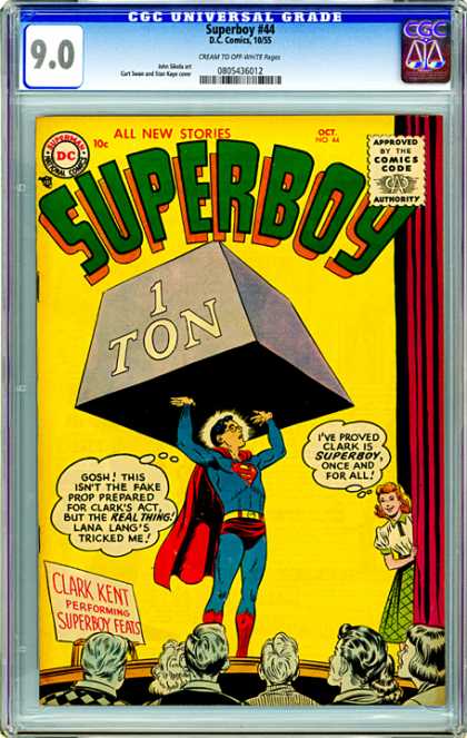 CGC Graded Comics - Superboy #44 (CGC)