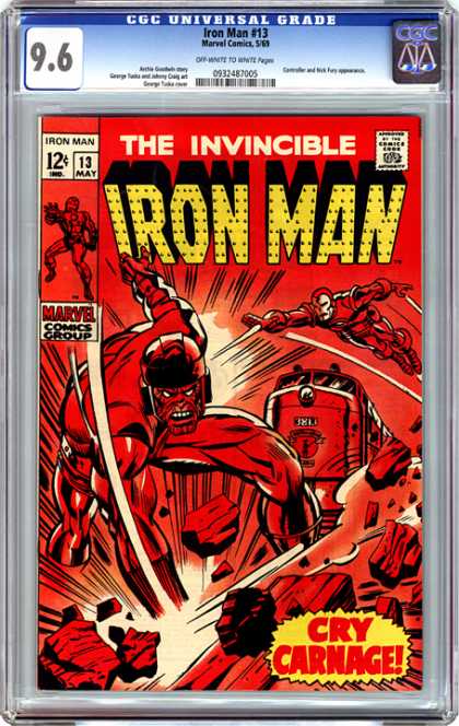CGC Graded Comics - Iron Man #13 (CGC)