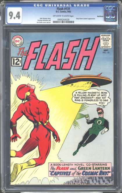 CGC Graded Comics - Flash #131 (CGC) - Dc - The Flash - 12 Cents - Thought Bubble - September