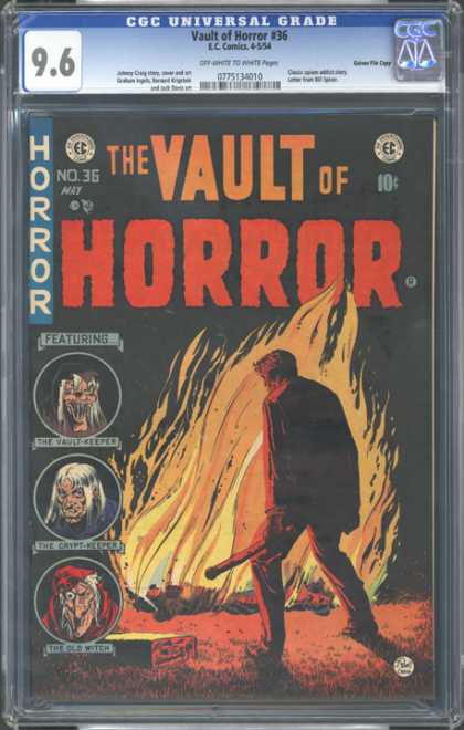 CGC Graded Comics - Vault of Horror #36 (CGC)