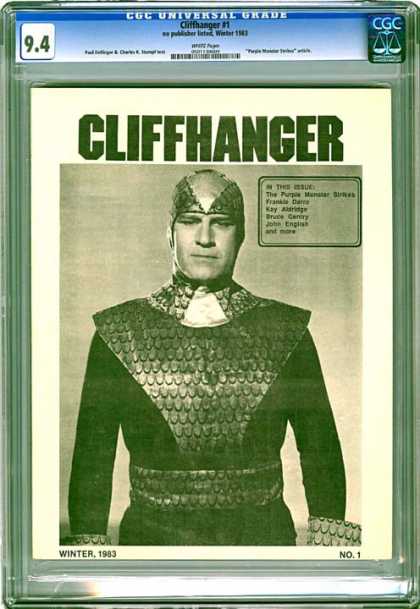 CGC Graded Comics - Cliffhanger #1 (CGC)