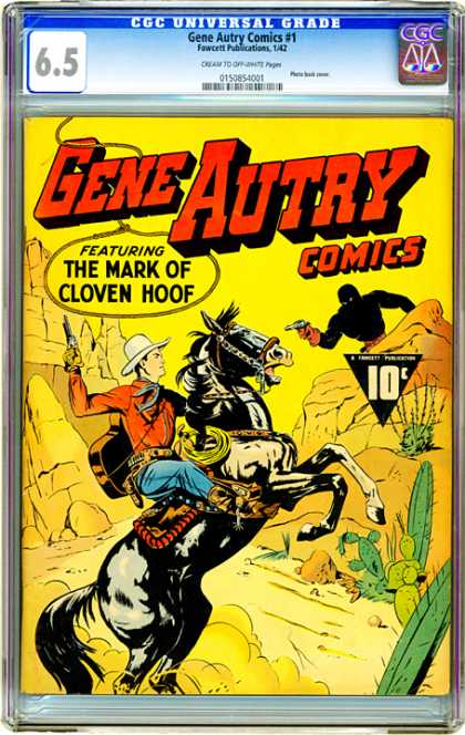 CGC Graded Comics - Gene Autry Comics #1 (CGC)