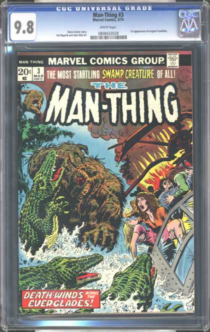 CGC Graded Comics - Man-Thing #3 (CGC)