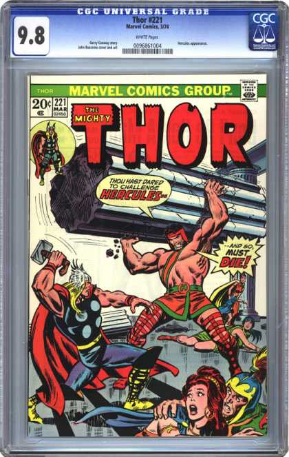 CGC Graded Comics - Thor #221 (CGC)