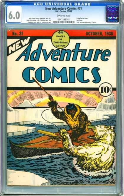 CGC Graded Comics - New Adventure Comics #31 (CGC)
