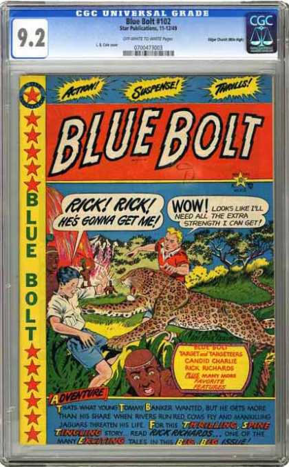 CGC Graded Comics - Blue Bolt #102 (CGC)