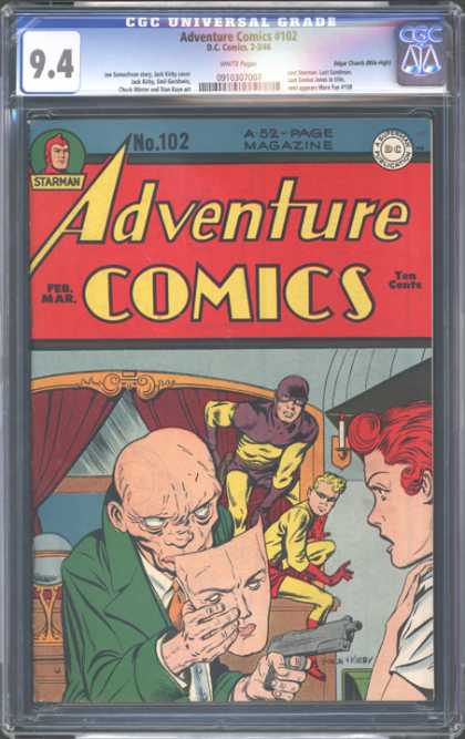 CGC Graded Comics - Adventure Comics #102 (CGC)