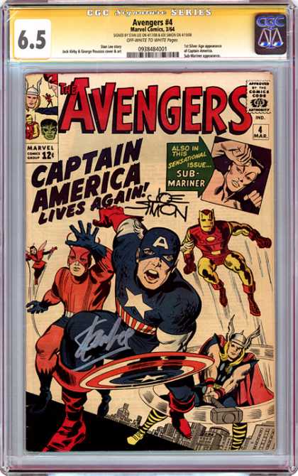 CGC Graded Comics - Avengers #4 (CGC)