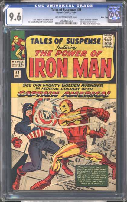 CGC Graded Comics - Tales of Suspense #58 (CGC)