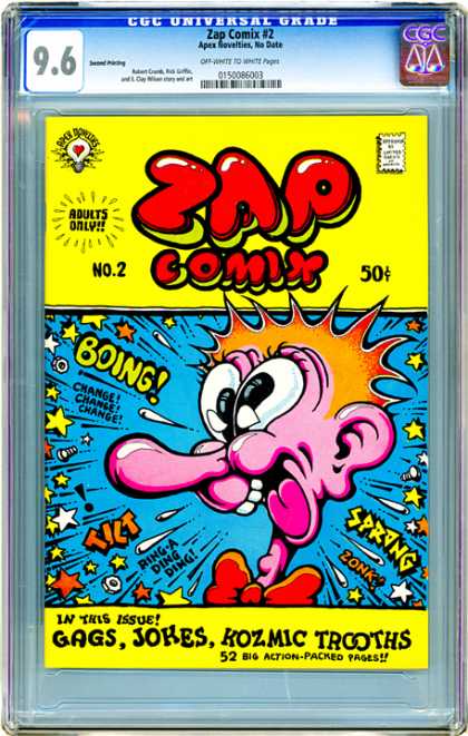 CGC Graded Comics - Zap Comix #2 (CGC)
