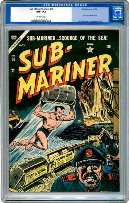 CGC Graded Comics - Sub-Mariner Comics #36 (CGC)