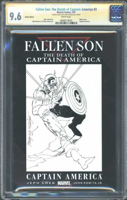 CGC Graded Comics - Fallen Son: The Death of Captain America #3 (CGC)