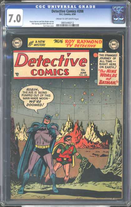 CGC Graded Comics - Detective Comics #208 (CGC)